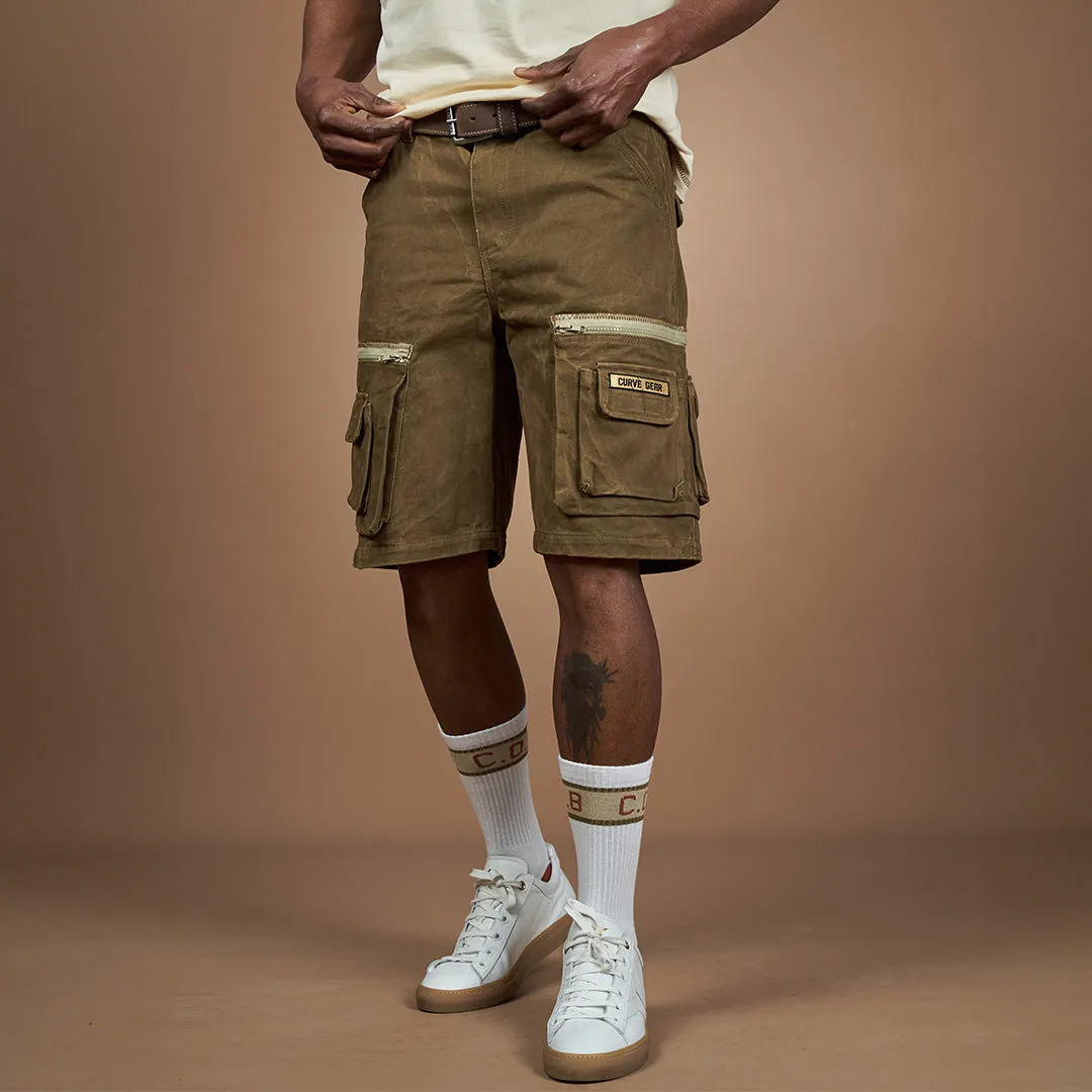 Anchor Utility Shorts Brown