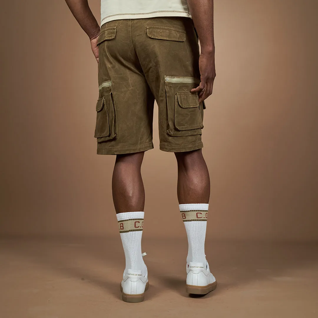 Anchor Utility Shorts Brown