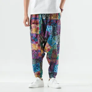 Baggy Harem Pants Cotton