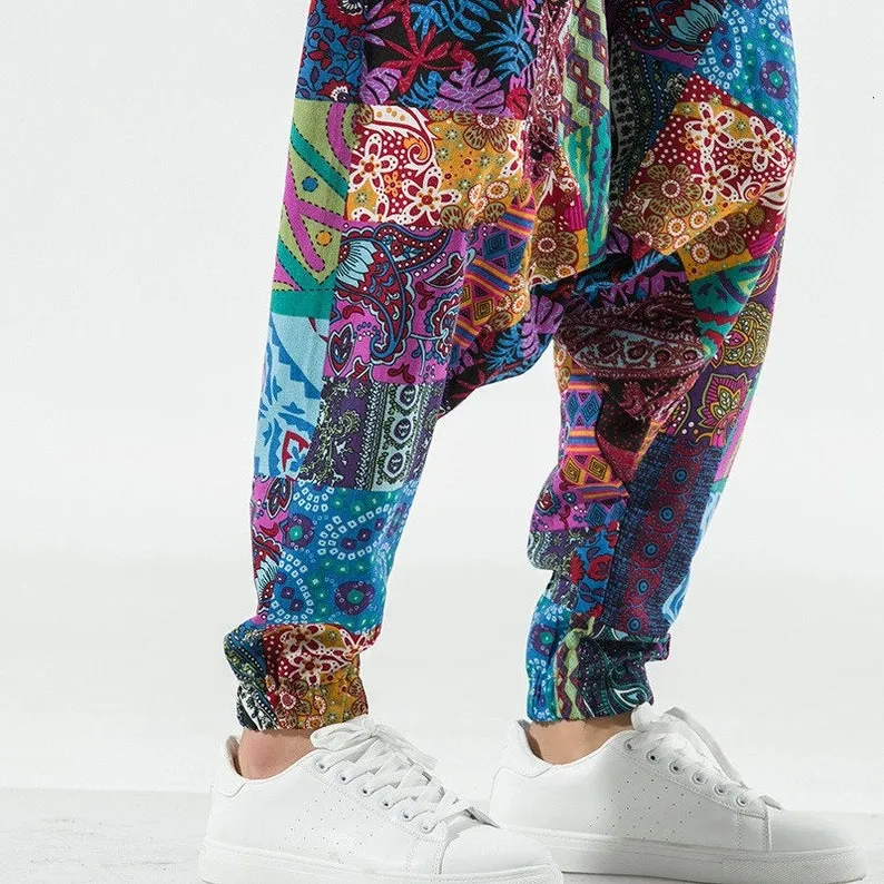 Baggy Harem Pants Cotton