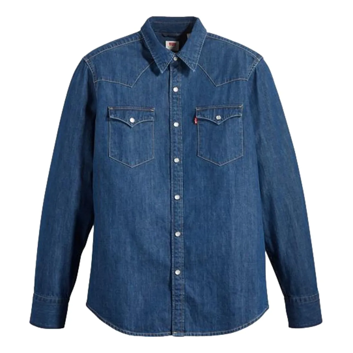 Barstow Western Denim Shirt lower haight