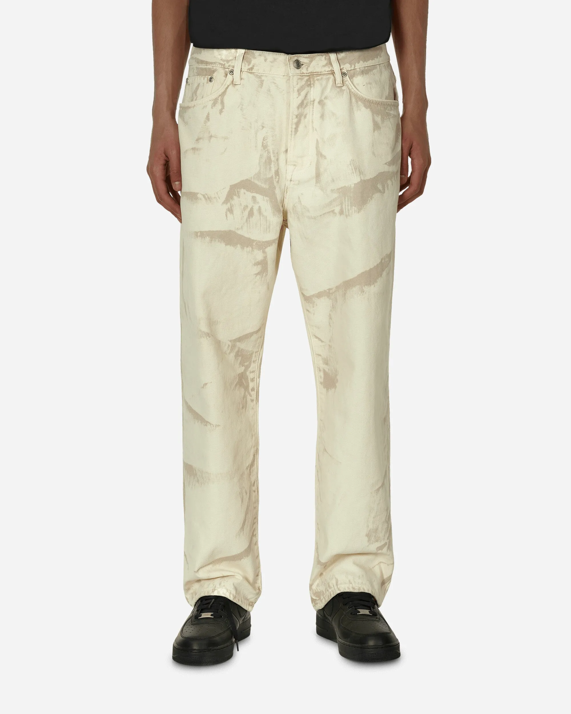 Big OL' Distressed Canvas Jeans Khaki