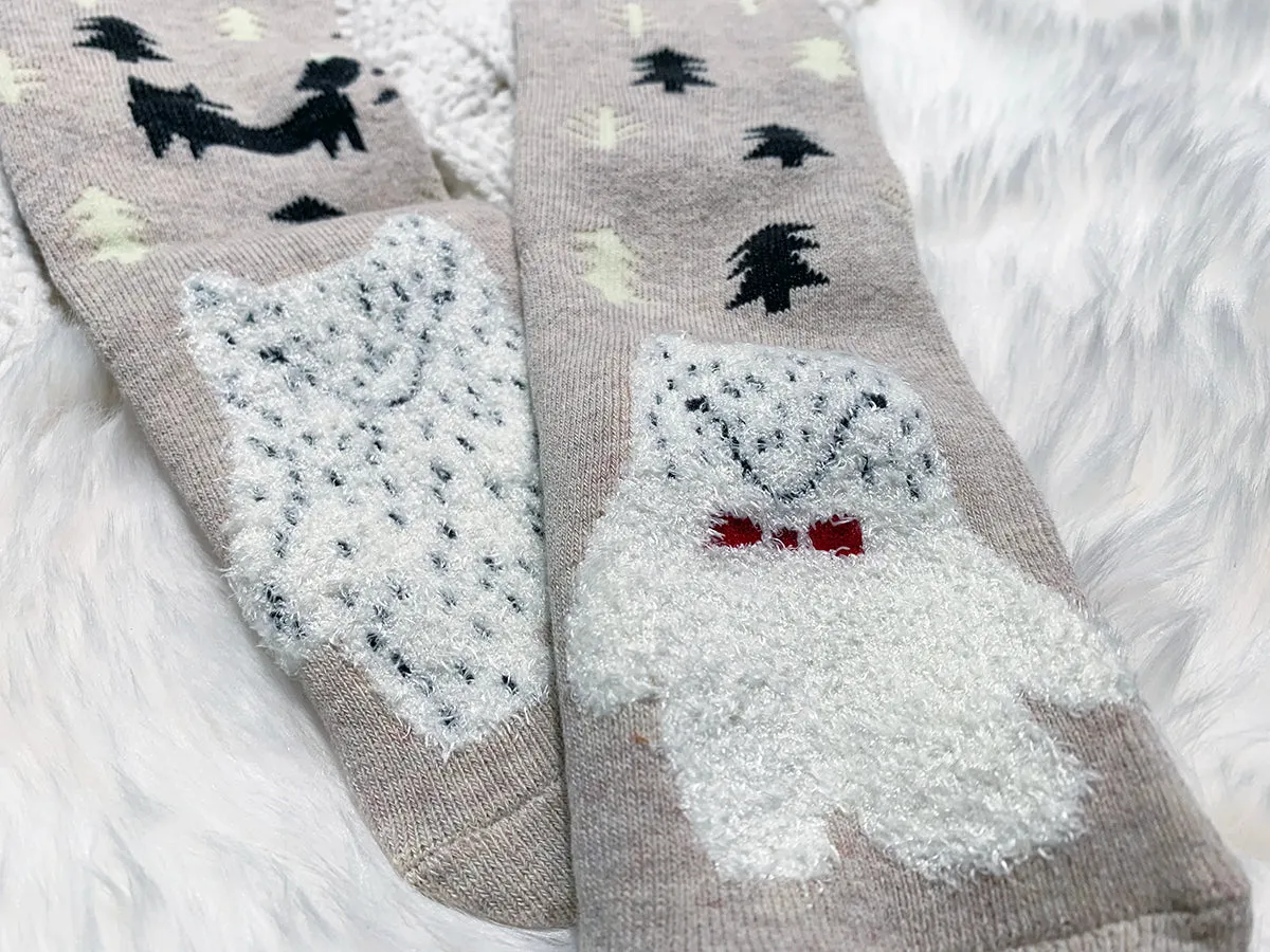 Cozy Cotton Socks - Bear