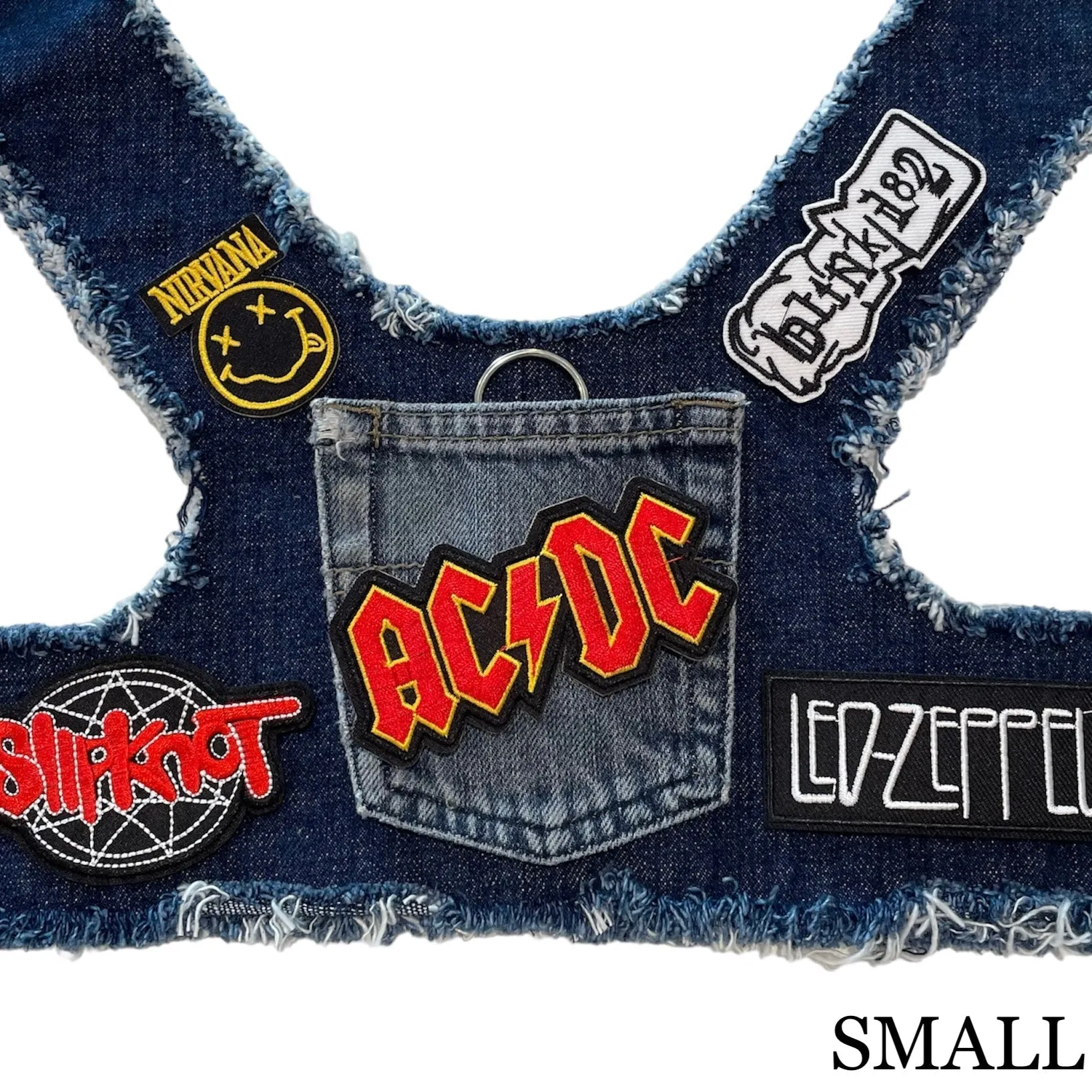 Denim Harness - AC/DC