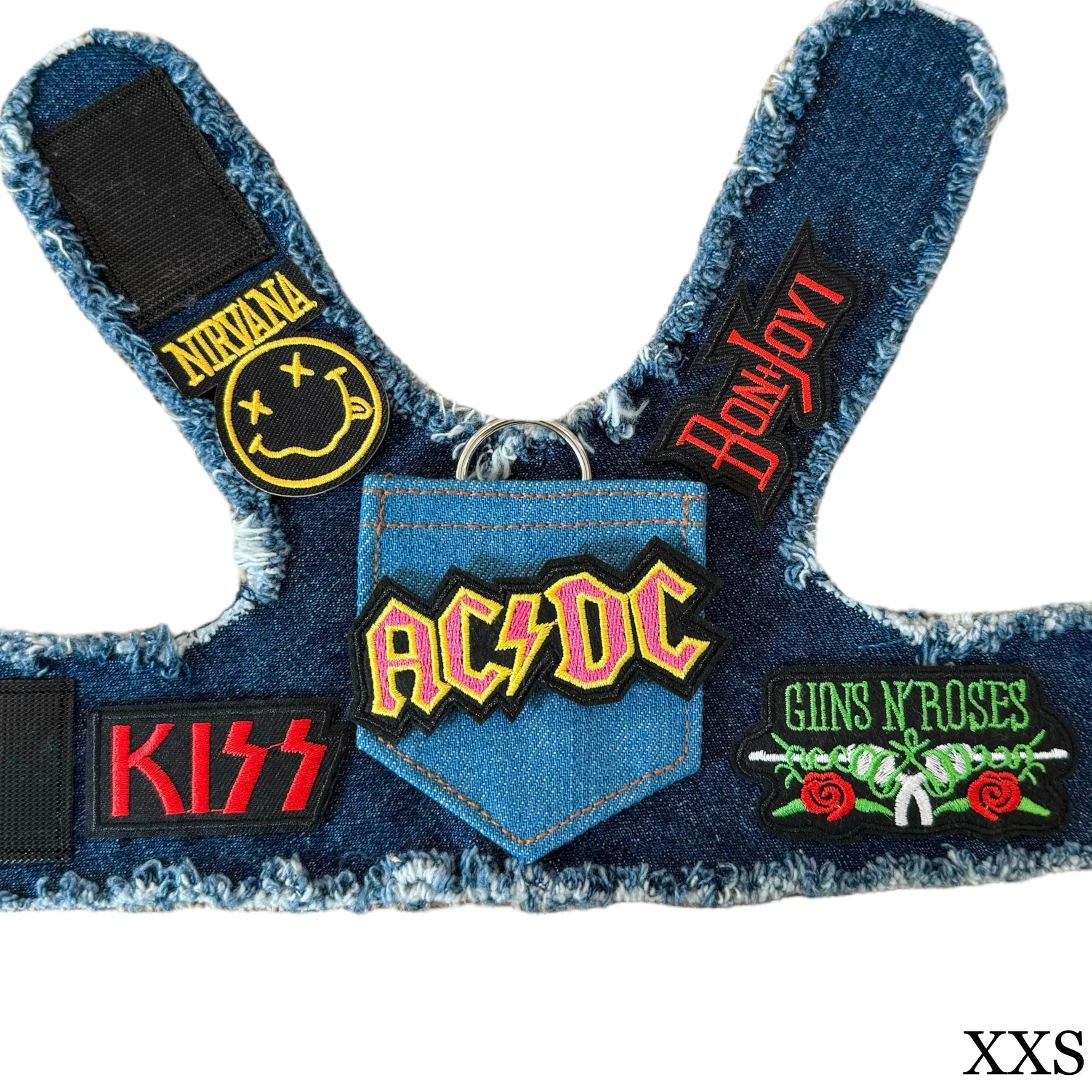 Denim Harness - AC/DC