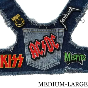 Denim Harness - AC/DC