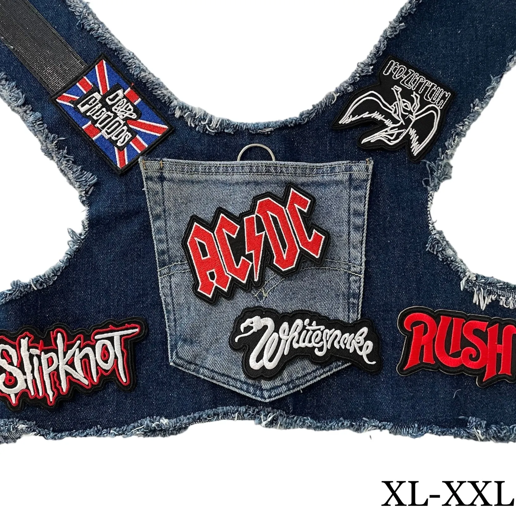 Denim Harness - AC/DC