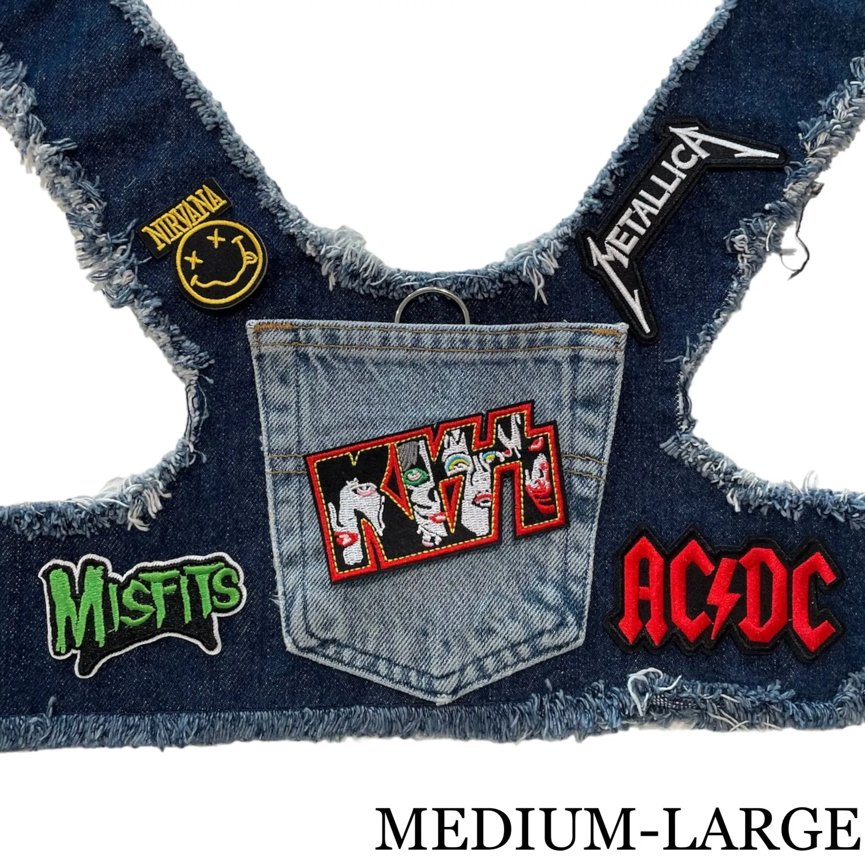 Denim Harness - KISS