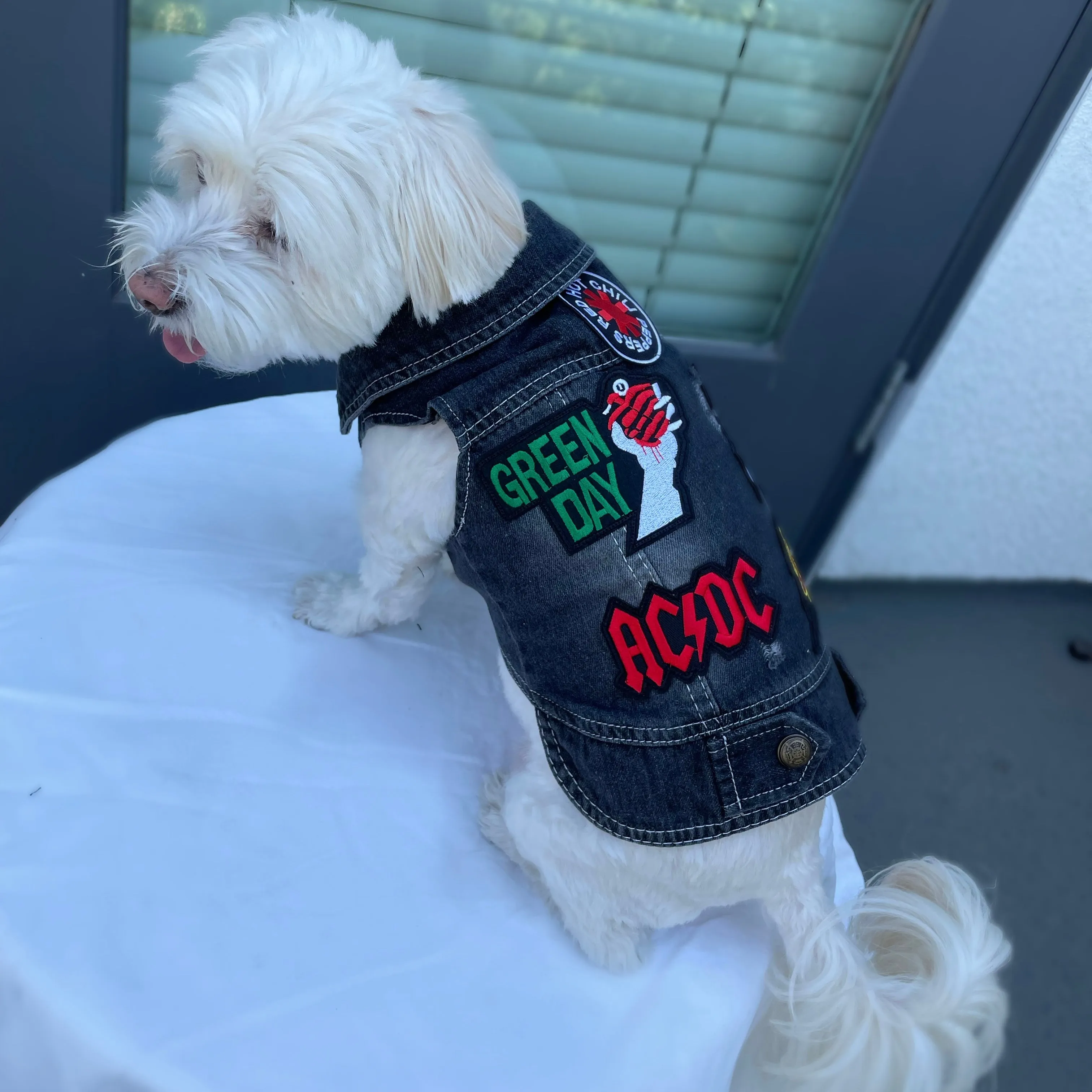 Denim Rocker Vest - GRATEFUL DEAD