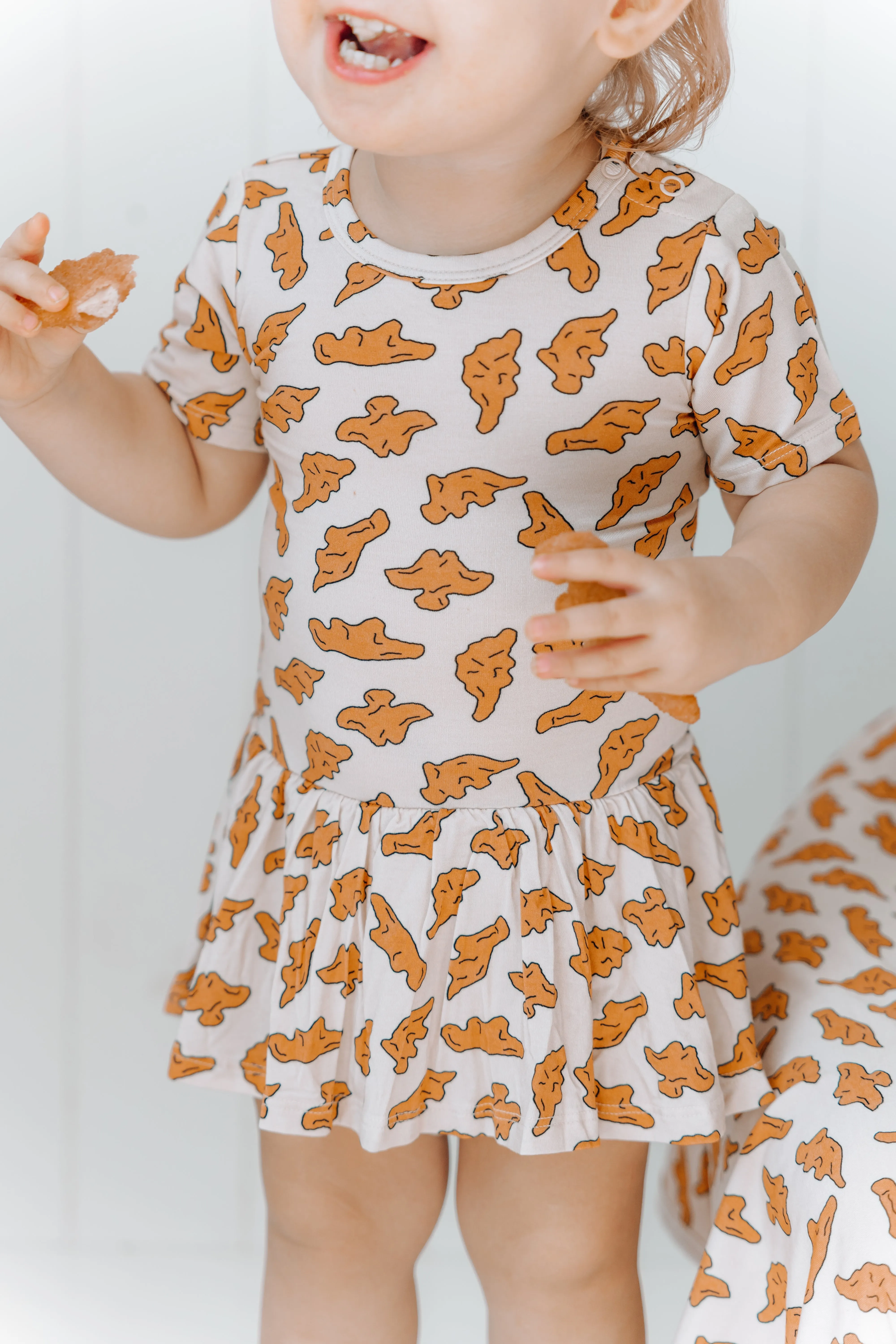 DINO NUGGET DREAM BODYSUIT DRESS