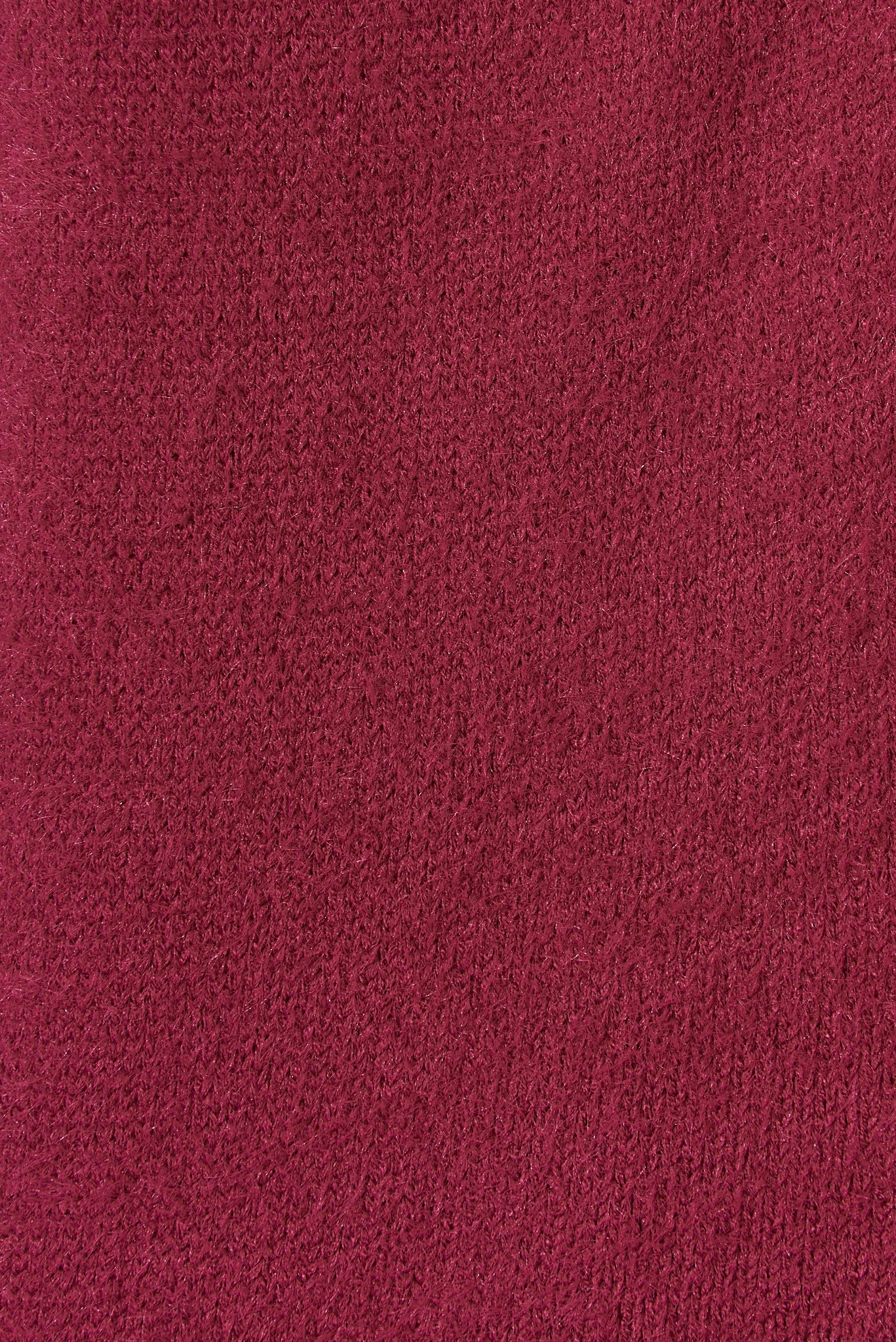 Edmondale Knit In Magenta Wool Blend