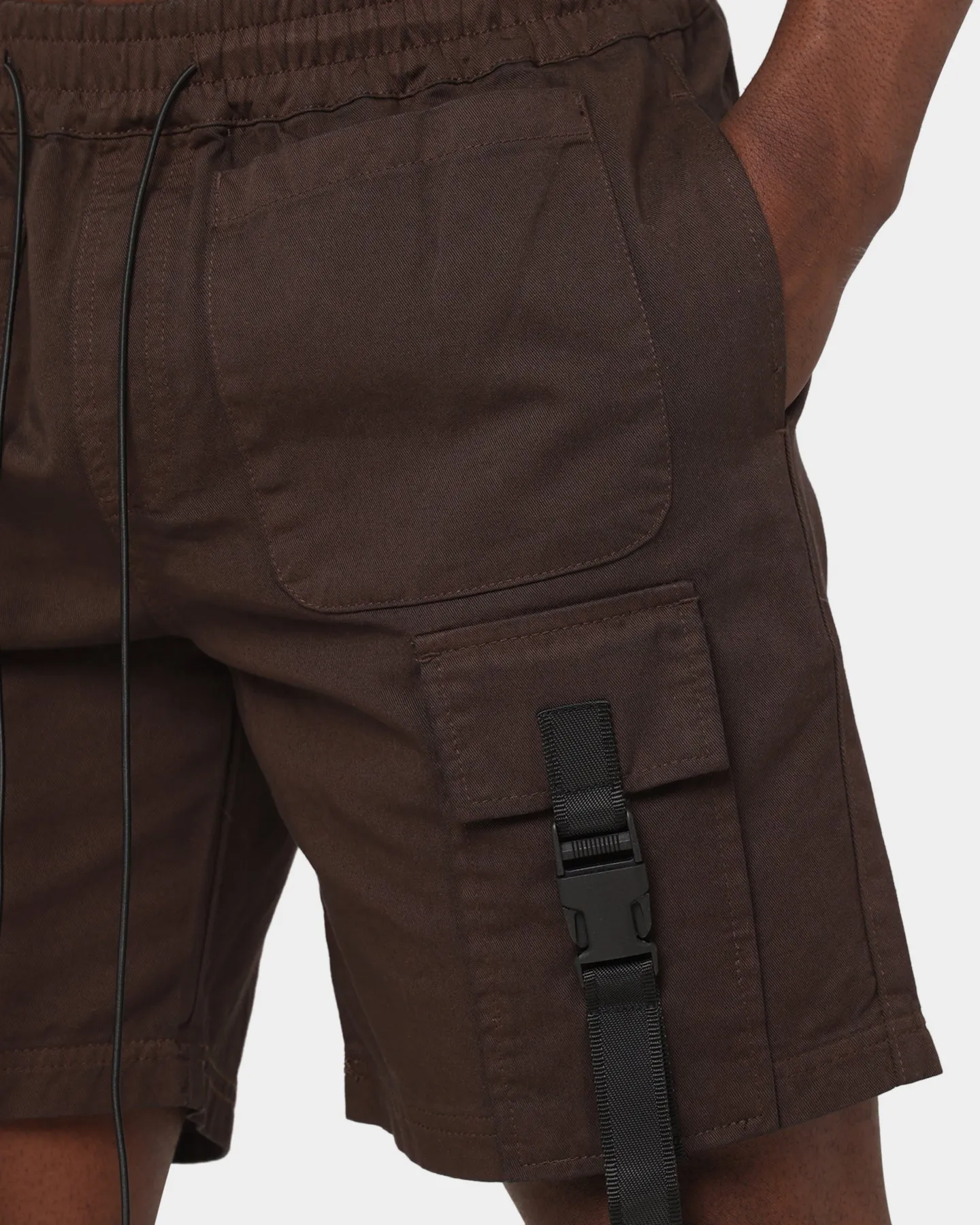 EN ES Minister Utility Cargo Shorts Brown