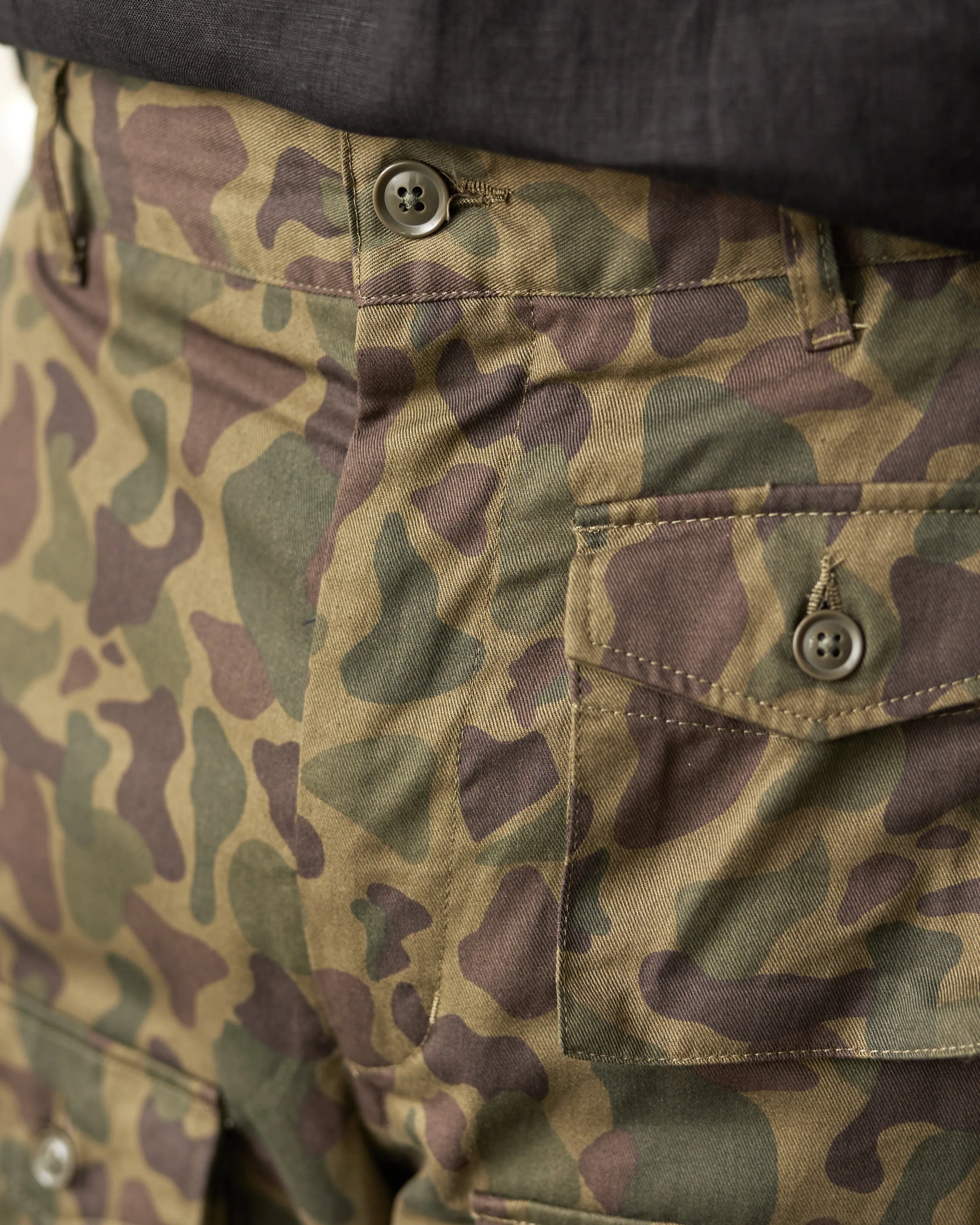 Engineered Garments Twill FA Pant, Camo