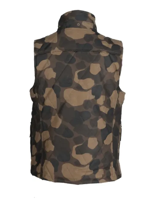 Fowler Oilcloth Vest - Classic Camo