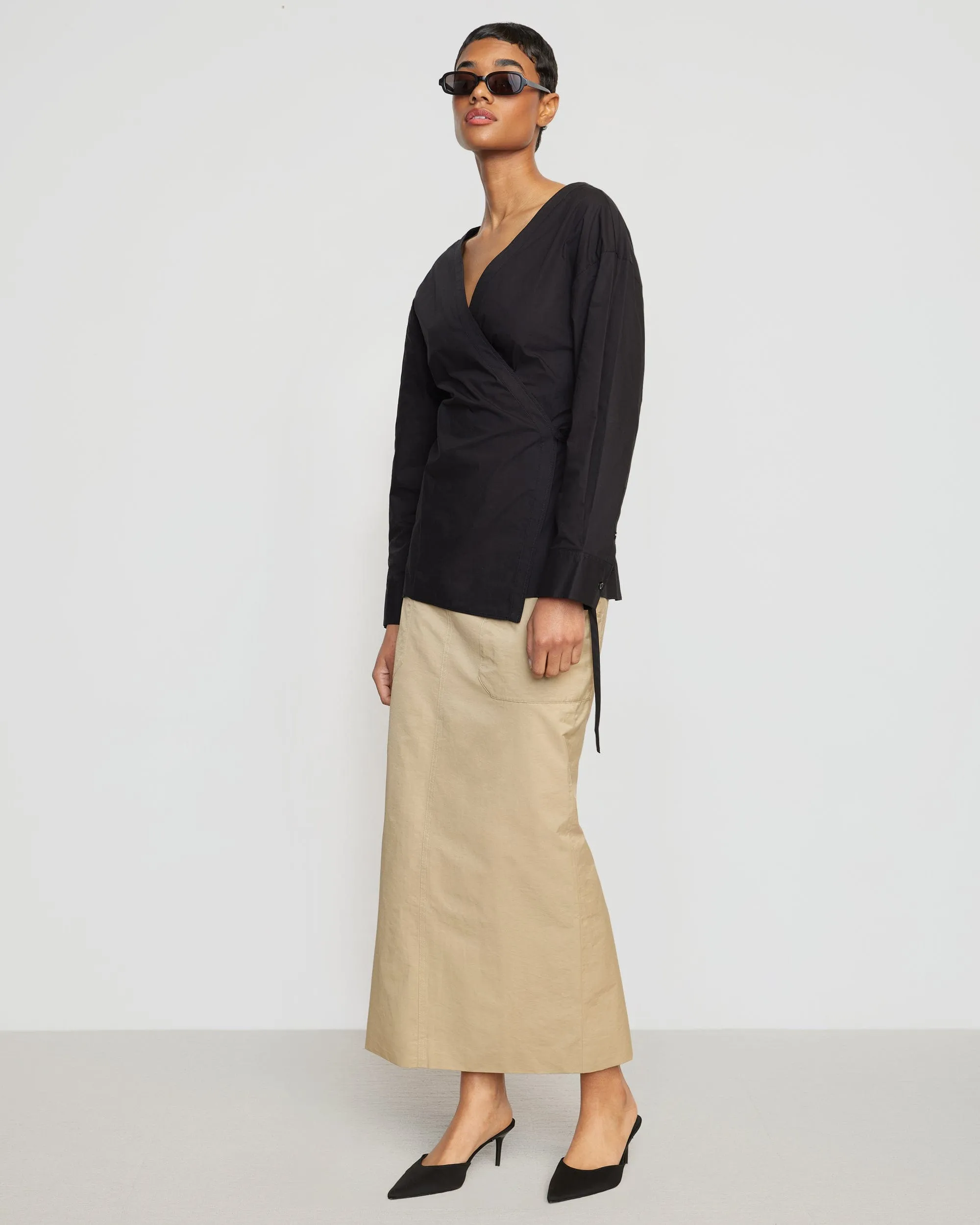 Ida Drawstring Cargo Skirt