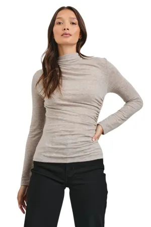 Joelle Top - Heather Oatmeal