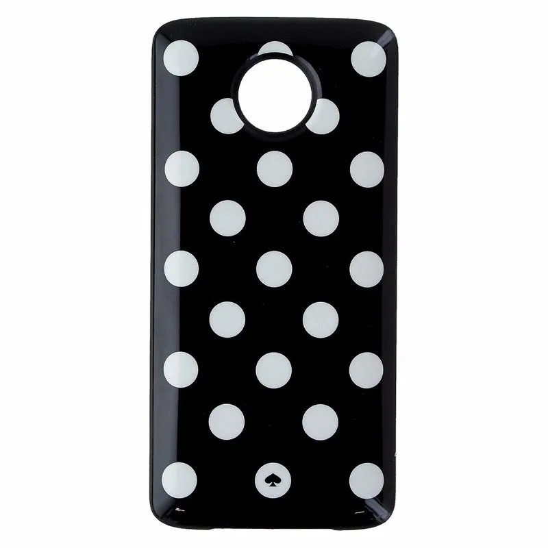 Kate Spade Style Pack Mod for Motorola Moto Z / Moto Z Force - Black/White Dots