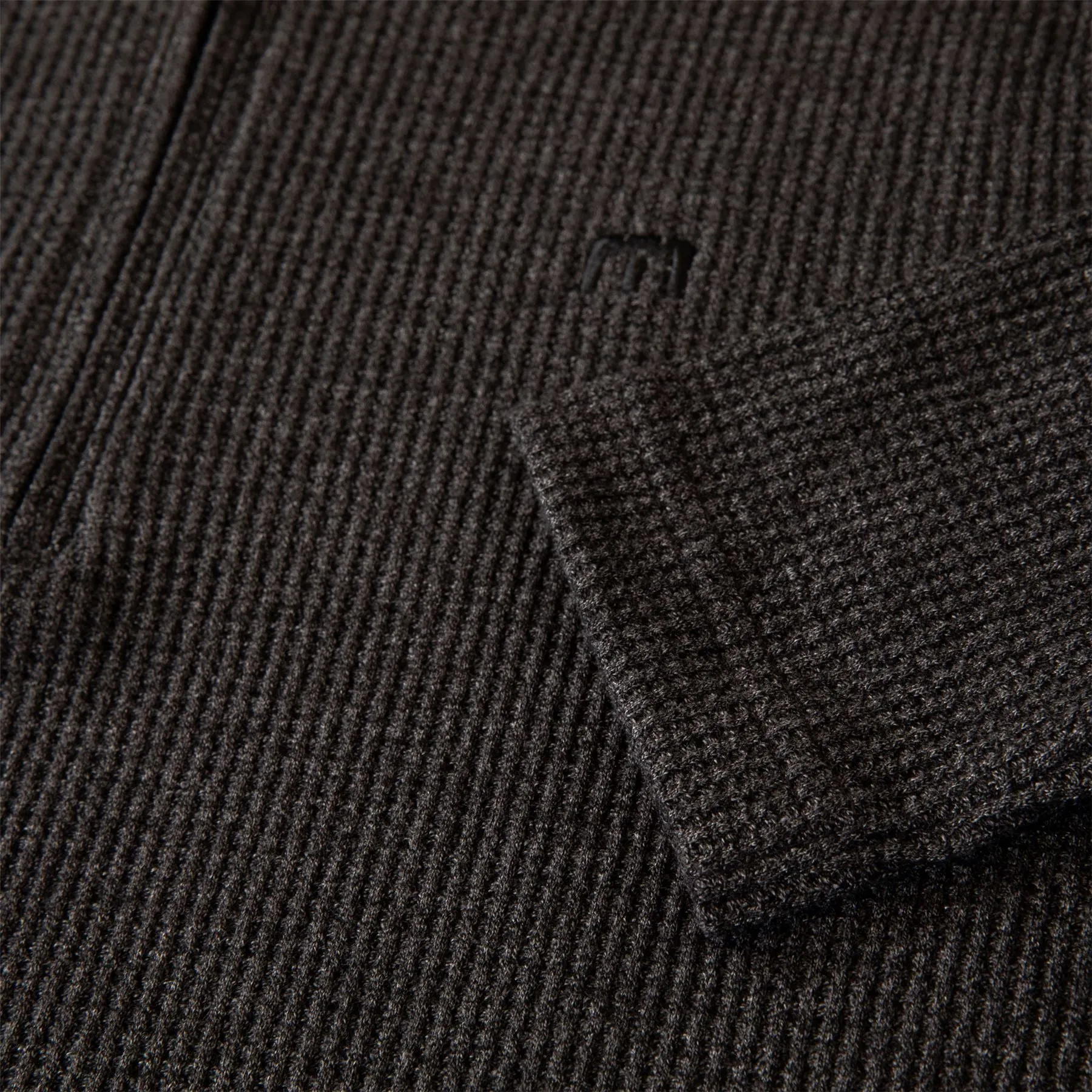 Last Sunset Quarter Zip Mid Layer Heather Dark Grey - AW24