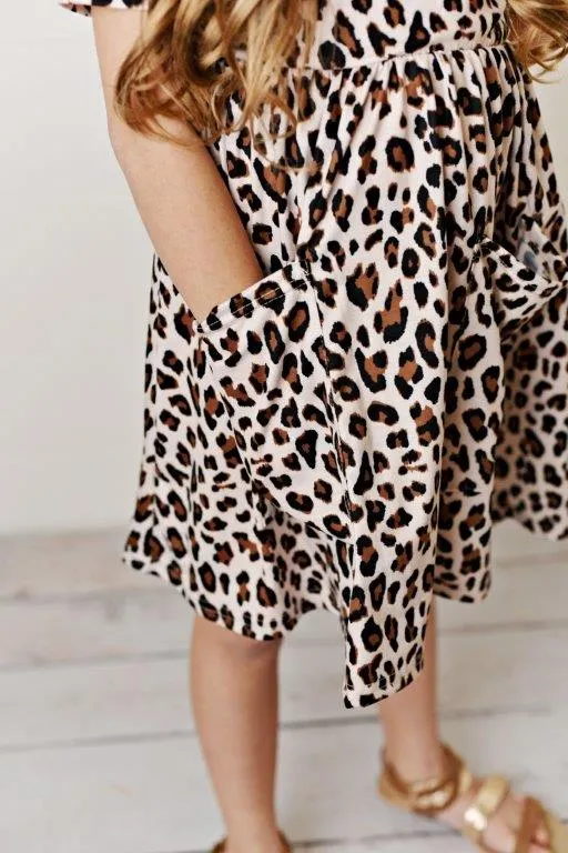 Leopard Twirl Dress