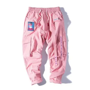 Pastel Pop Cargo Jogger Pants