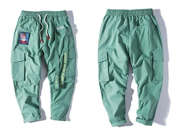 Pastel Pop Cargo Jogger Pants