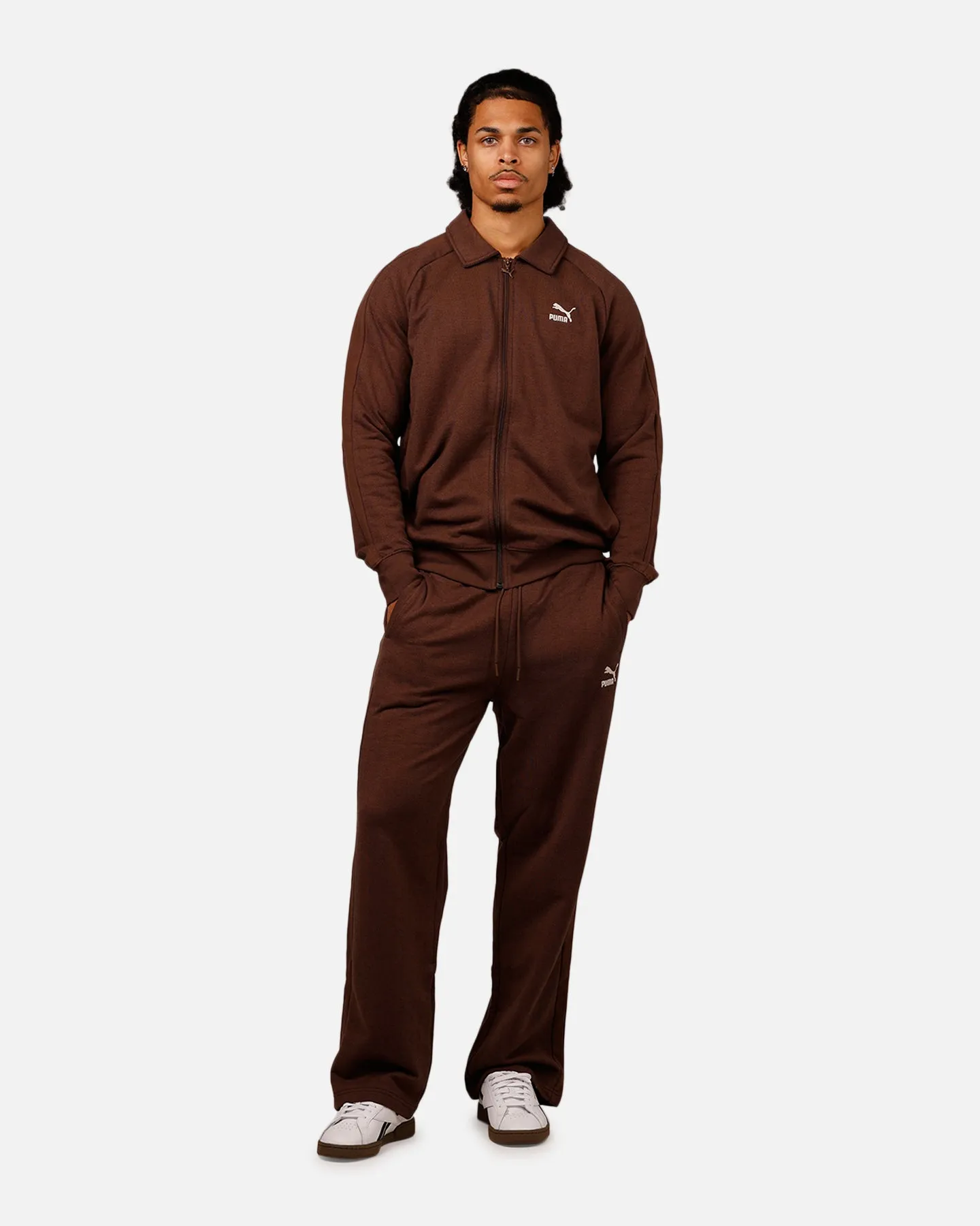 Puma T7 Track Pants Brown