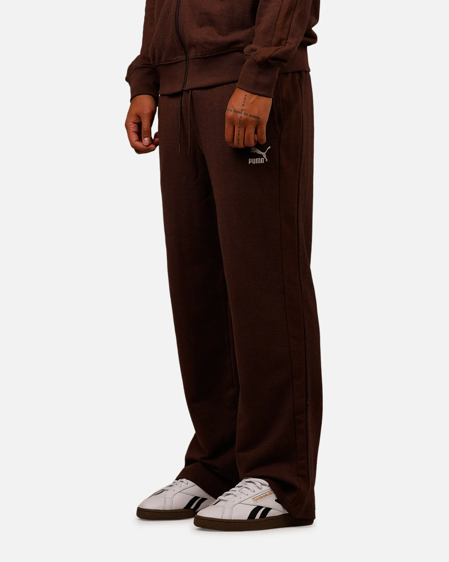 Puma T7 Track Pants Brown