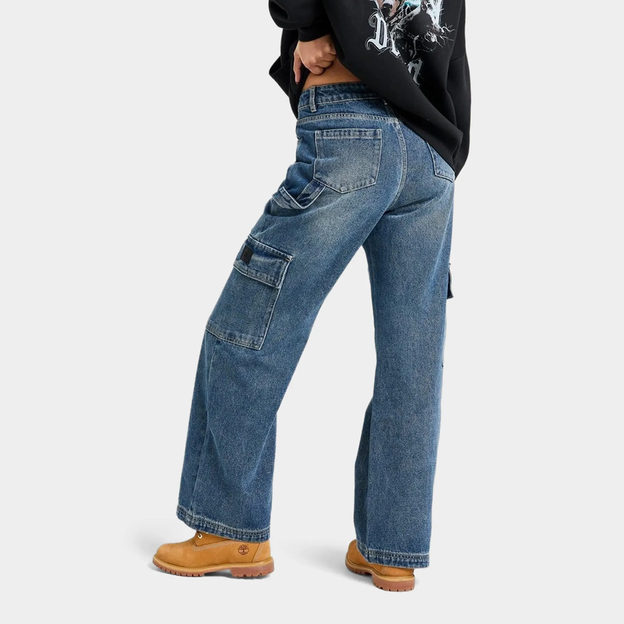 Supply & Demand Women's Division Cargo Jeans / Denim