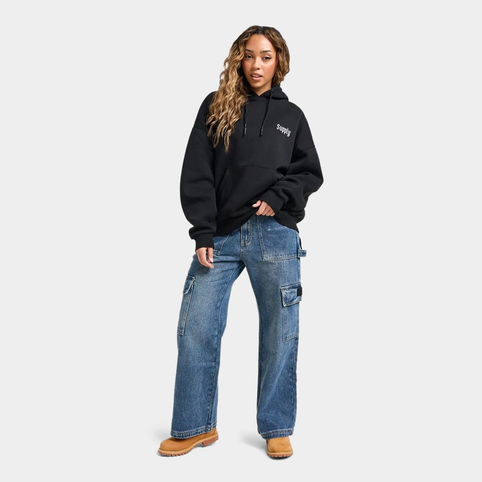 Supply & Demand Women's Division Cargo Jeans / Denim