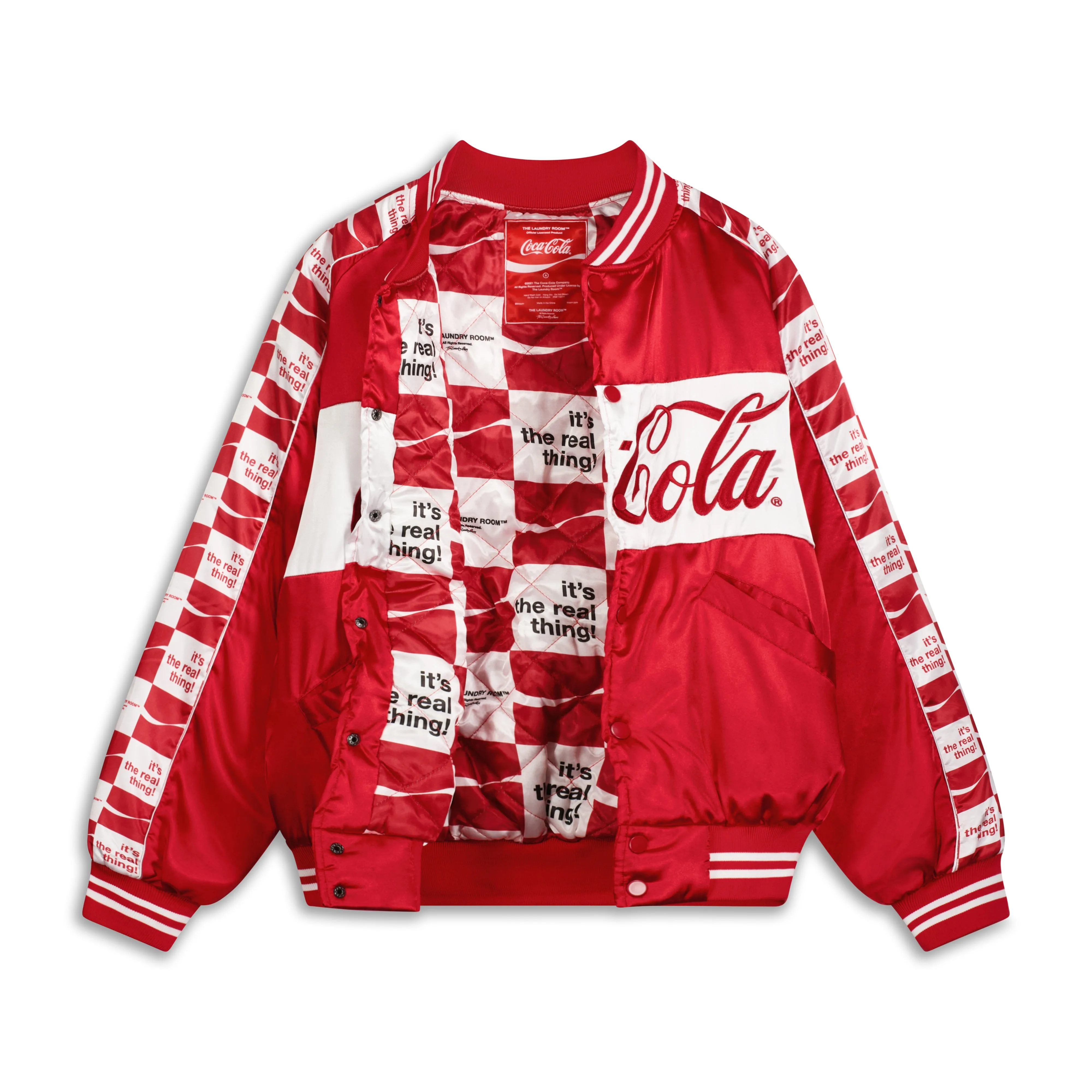 Team Coca Cola - Stadium Jacket - Red & Black & White