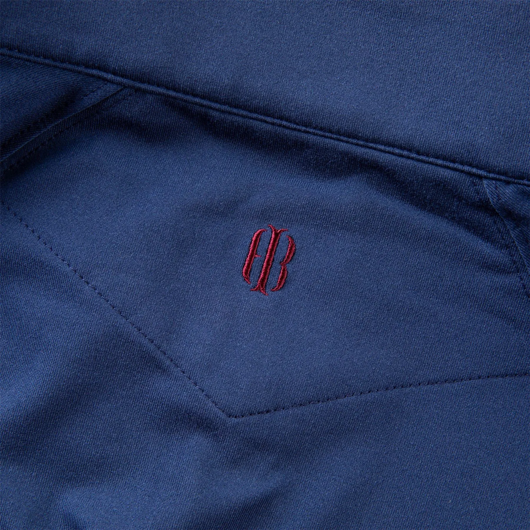 The Robinson Quarter Zip Pullover Port/Navy - AW23