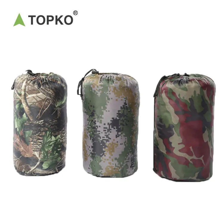 Warm And Durable Camouflage Sleeping Bag