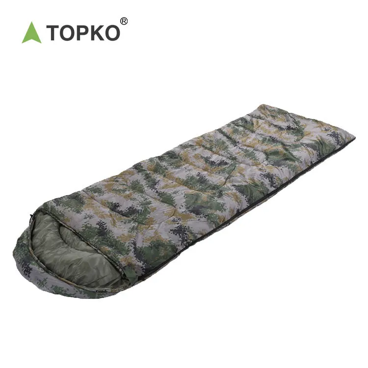 Warm And Durable Camouflage Sleeping Bag